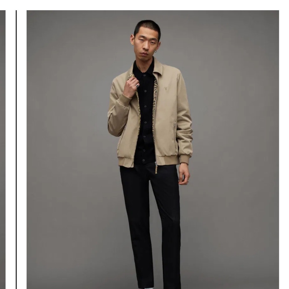 All saints Randall Ramskull Jacket - Picture 2 of 8